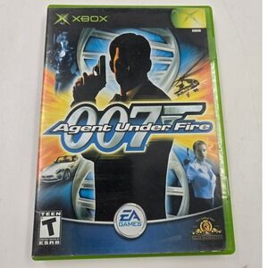 James Bond 007 Agent Under Fire Microsoft Xbox Original EA Games CIB Complete